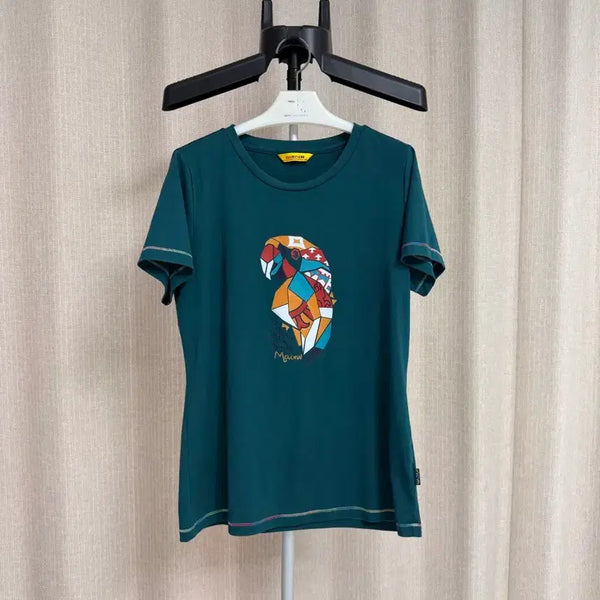[BUNJANG] MACO Women's Short Sleeve T-Shirt Size 100 / 마코 여자 반팔 100