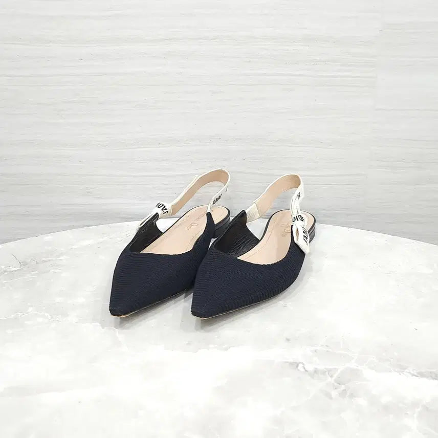 [BUNJANG] Dior J'Adior Slingback Flat Shoes 36.5 / 36.5 / 디올 자디올 슬링백 플랫 슈즈 KCB384TFL