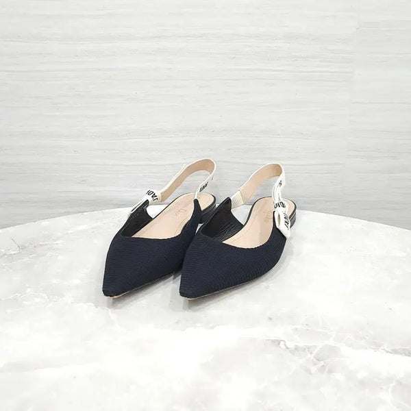 [BUNJANG] Dior J'Adior Slingback Flat Shoes 36.5 / 36.5 / 디올 자디올 슬링백 플랫 슈즈 KCB384TFL