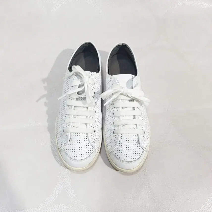 [BUNJANG] Camper Uno Men's White Sneakers Size 42 (265) / (JJ30927)캠퍼 우노 남성 화이트 스니커즈 42(265)