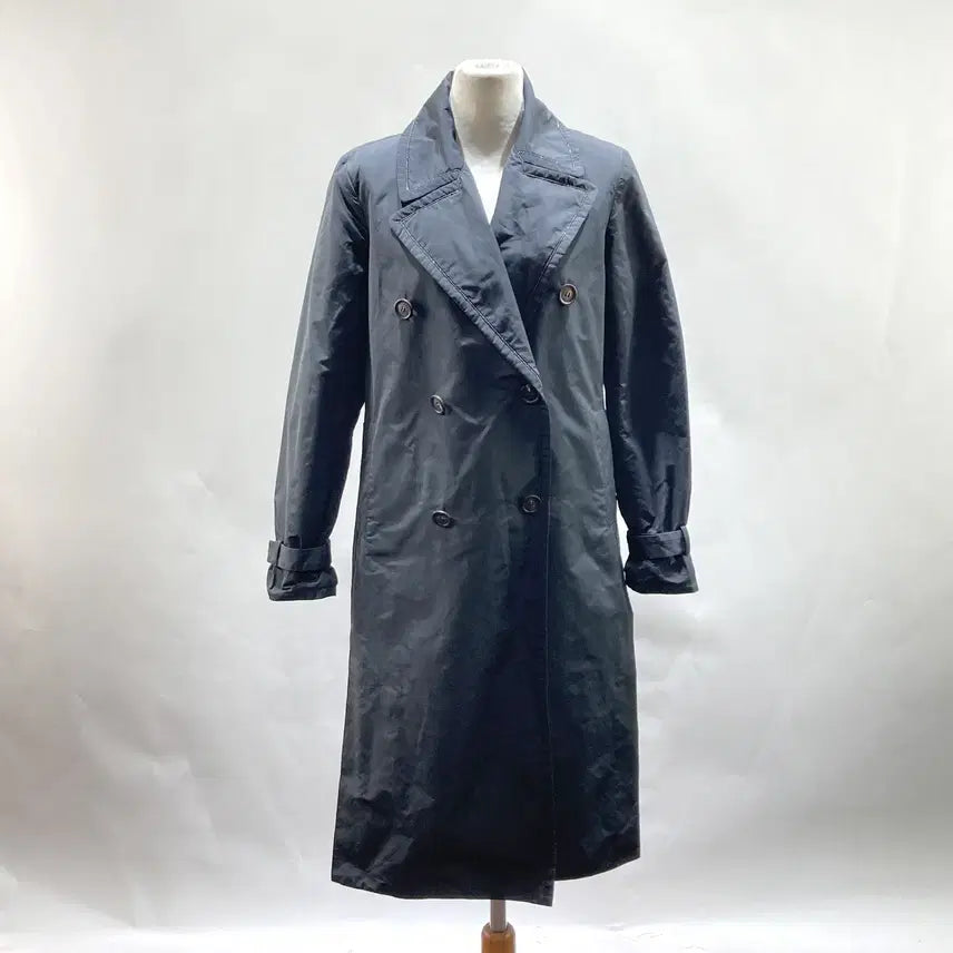 [BUNJANG] Brunello Cucinelli Women's Navy Trench Coat Size 38 / 브루넬로 쿠치넬리 여성트렌치코트 38사이즈 영구제