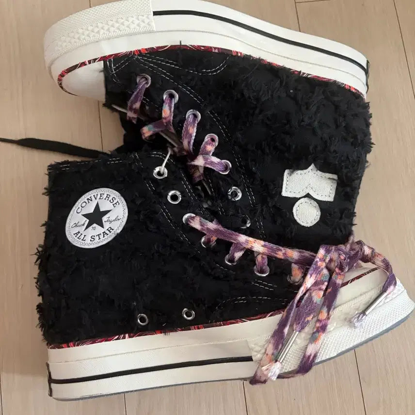 [BUNJANG] Converse Isabel Marant x Chuck 70 Wedge High Black (245mm) New / 컨버스 이자벨마랑 척 70 웨지 하이 블랙 245 새상품