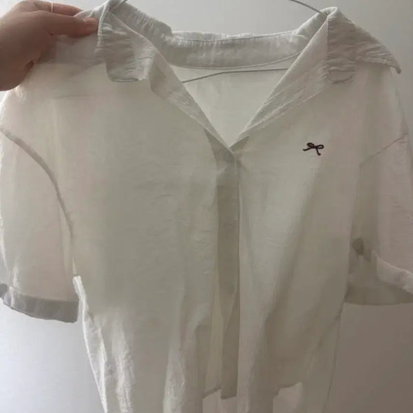 [BUNJANG] Short Sleeve Blouse / 반팔 블라우스