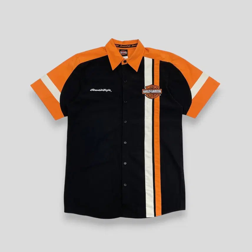 [BUNJANG] Harley-Davidson Short Sleeve Shirt / 할리데이비슨 반팔 셔츠