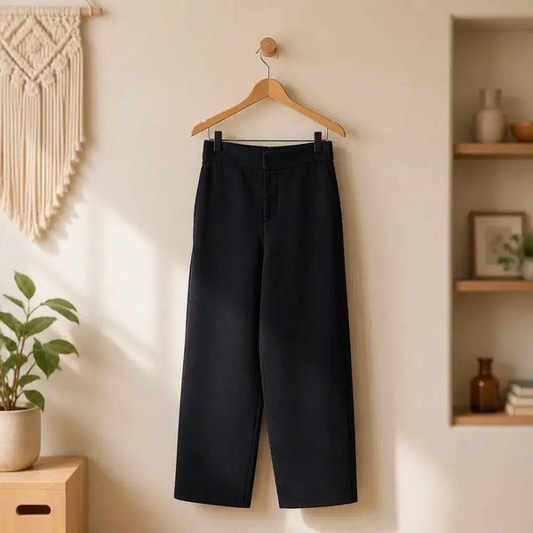 [BUNJANG] The Cashmere Wool Cashmere Wide Pants / 한섬 더캐시미어  울 캐시미어 와이드 팬츠 61-90사이즈