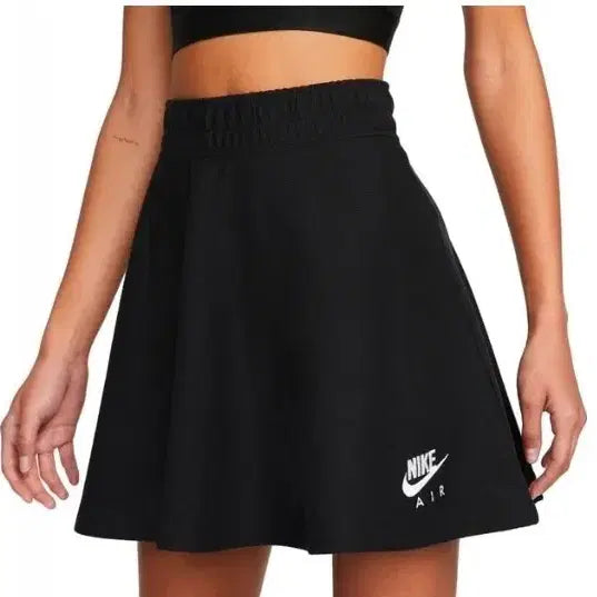 [BUNJANG] Nike Air Pique Flare Skirt Black L / N40) 나이키 에어 피케 플레어 스커트 블랙 L 새상품