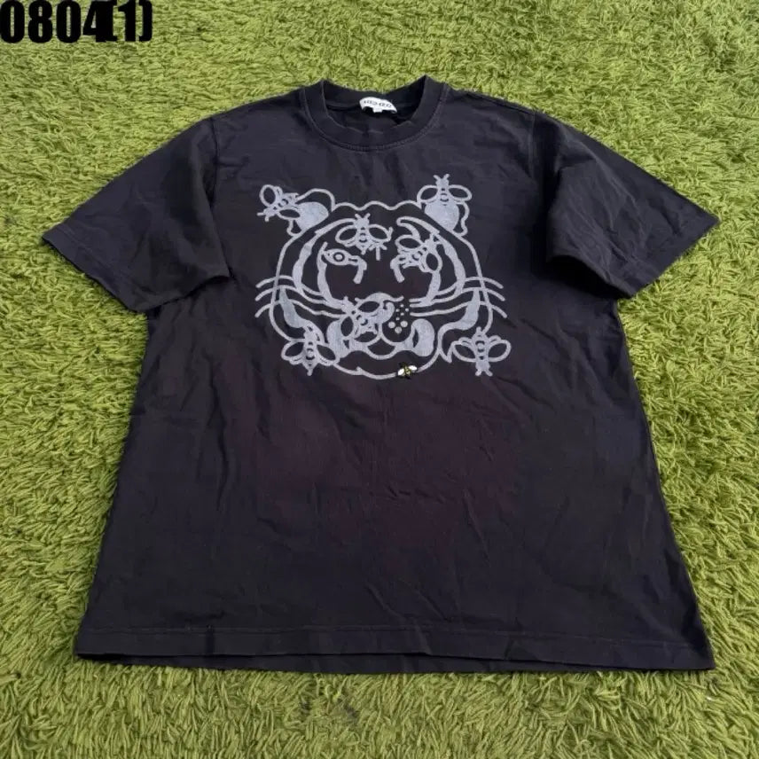 [BUNJANG] Kenzo Tiger & Bee T-Shirt Black / 겐조 타이거 앤 비 반팔티 블랙