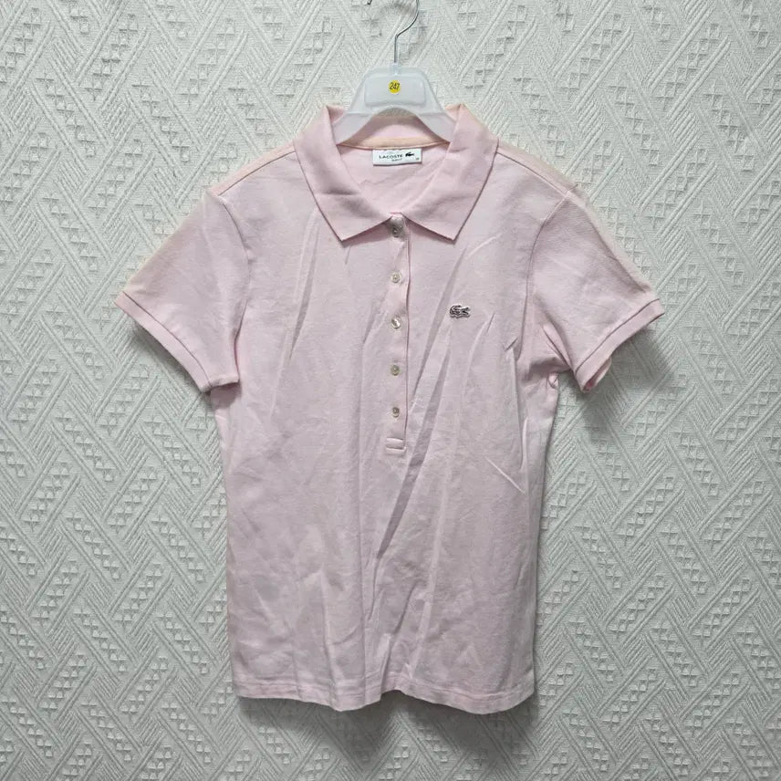 [BUNJANG] Lacoste Short Sleeve Polo Shirt / 파247 라코스테 반팔 카라티 38