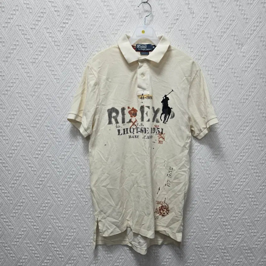[BUNJANG] Polo Ralph Lauren Collared Short Sleeve T-Shirt (M) / 파253 폴로랄프로렌 카라 반팔티 M