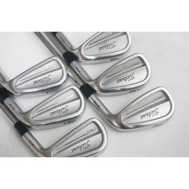 [BUNJANG] Titleist 714 CB Forged Iron Set 6i (5-P) with KBS 110 S Shaft / 타이틀 714 CB 포지드 아이언세트 6i (5-P) 샤프트 KBS...