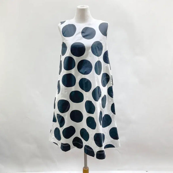 [BUNJANG] Uniqlo Marimekko Polka Dot Sleeveless Dress - Size S / 유니클로 마리메꼬 원피스 S 영구제 중고장터