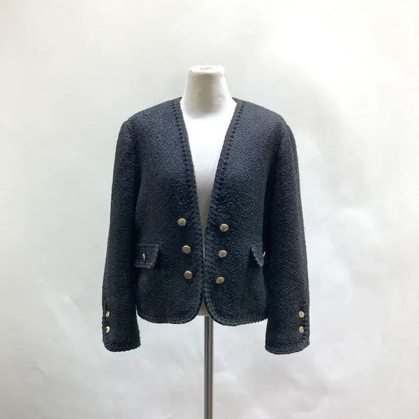 [BUNJANG] Zara Women's Tweed Jacket Black Size M / 자라 여성 트위드자켓 블랙 M 영구제 중고장터