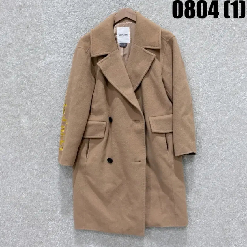 [BUNJANG] JUCY JUDY Beige Embroidered Coat / JUCY JUDY 코트 베이지