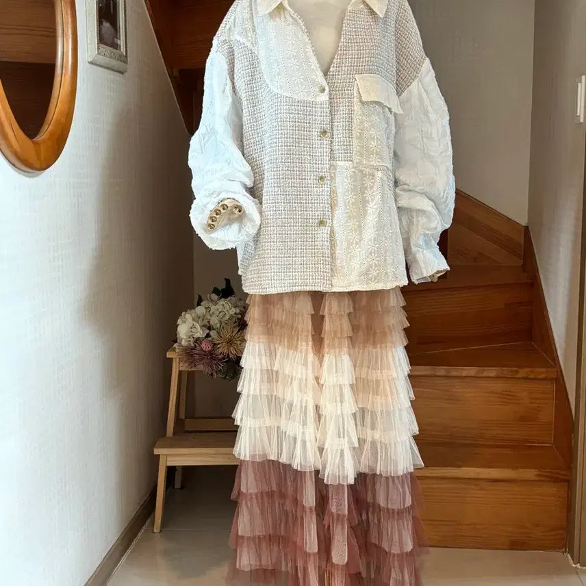 [BUNJANG] AN C'MON PROJECTS Echo Party Seoul Women's Blouse / AN C MONPROJECTS ECHO PARTY SEOUL
