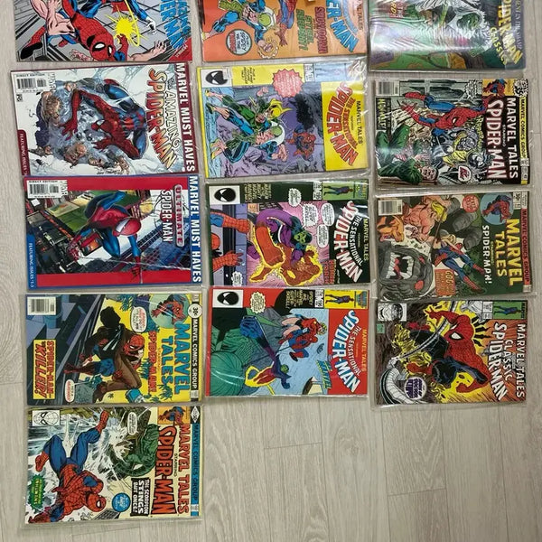 [BUNJANG] Marvel Spider-Man US Retro Original Comic Books 13 Volume Bundle / 마블 스파이더맨 미국 레트로 원서 코믹북 13권 일괄 판매합니다