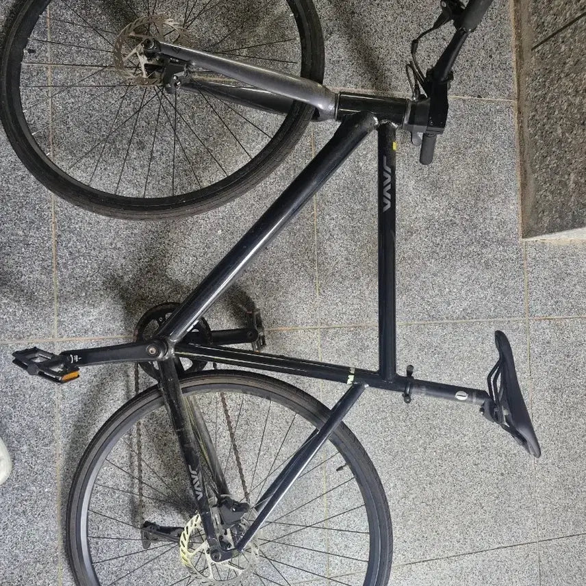 [BUNJANG] Java Veloce City Bicycle - Black (M) / 로드자전거 )자바 벨로체 시티 블랙