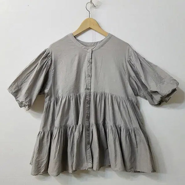 [BUNJANG] ELF Mocha Blouse / ELF 블라우스 모카