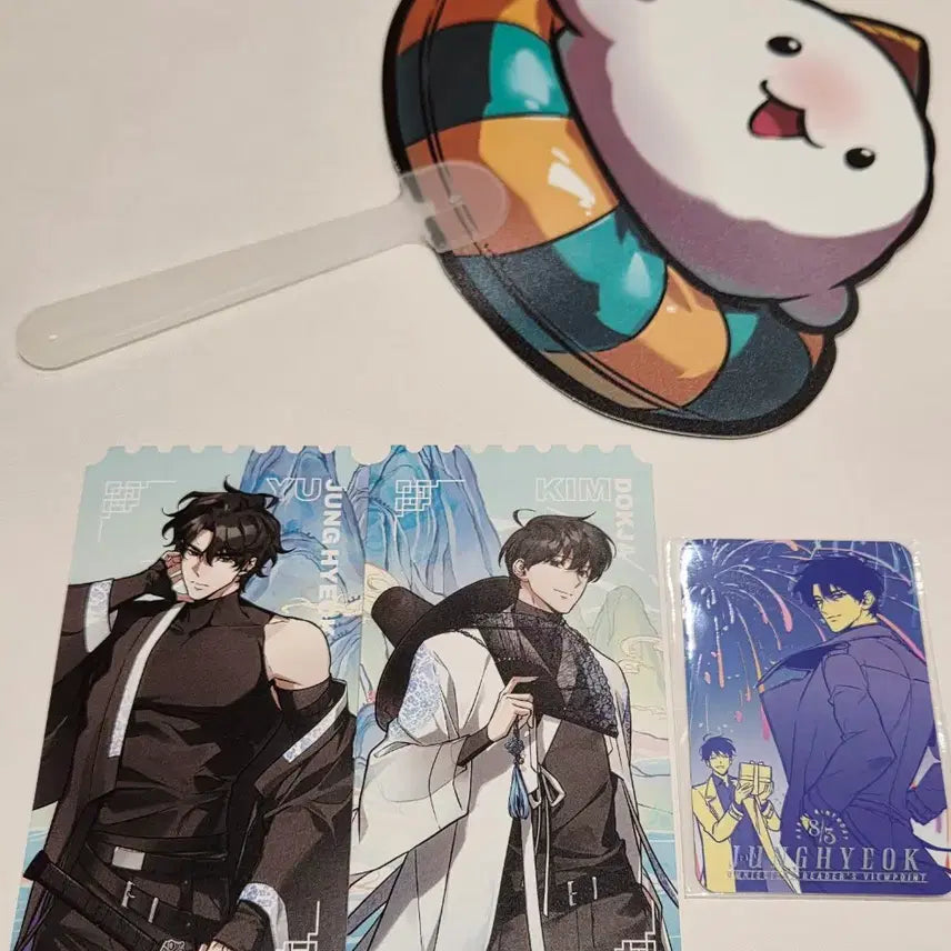 [BUNJANG] Omniscient Reader's Viewpoint Pop-up Exclusive Ticket Fan / Photocard / 전독시 팝업 전지적 독자 시점 굿즈모먼트 입장 특전 티켓 부채 포카