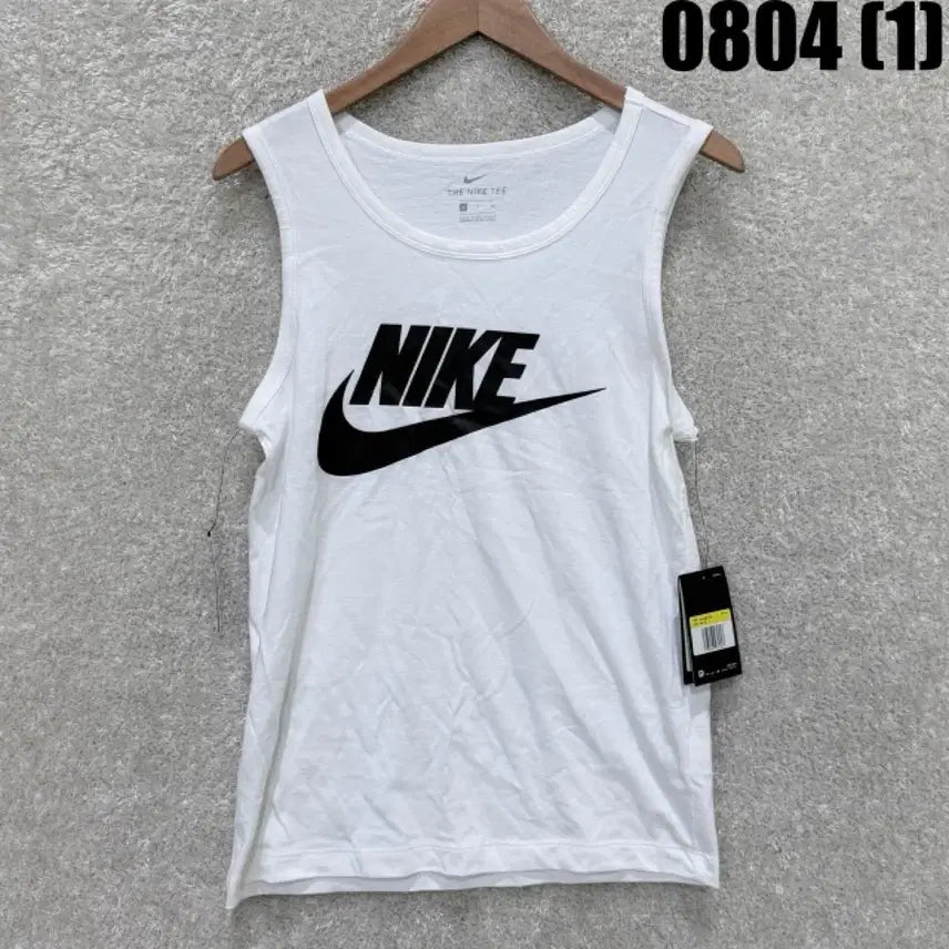 [BUNJANG] Nike White Sleeveless T-Shirt / 나이키 흰색 민소매