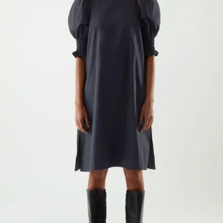 [BUNJANG] COS Puff Sleeve Midi Dress / COS 코스 퍼프원피스