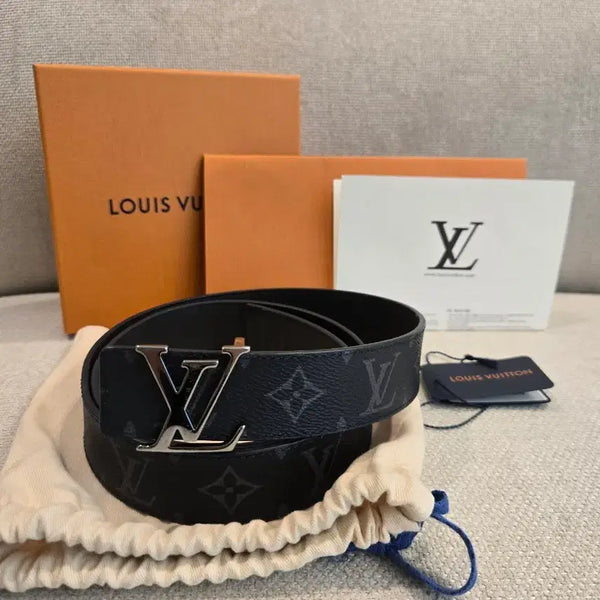 [BUNJANG] Louis Vuitton Eclipse Reversible Belt 100cm / 루이비통 이클립스 리버서블 벨트 100size