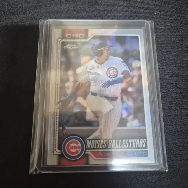 [BUNJANG] 2026 Topps Chrome Chicago Cubs Moisés Ballesteros Refractor / [MLB] 시카고 컵스 모이세스 발레스테로스 리프렉터