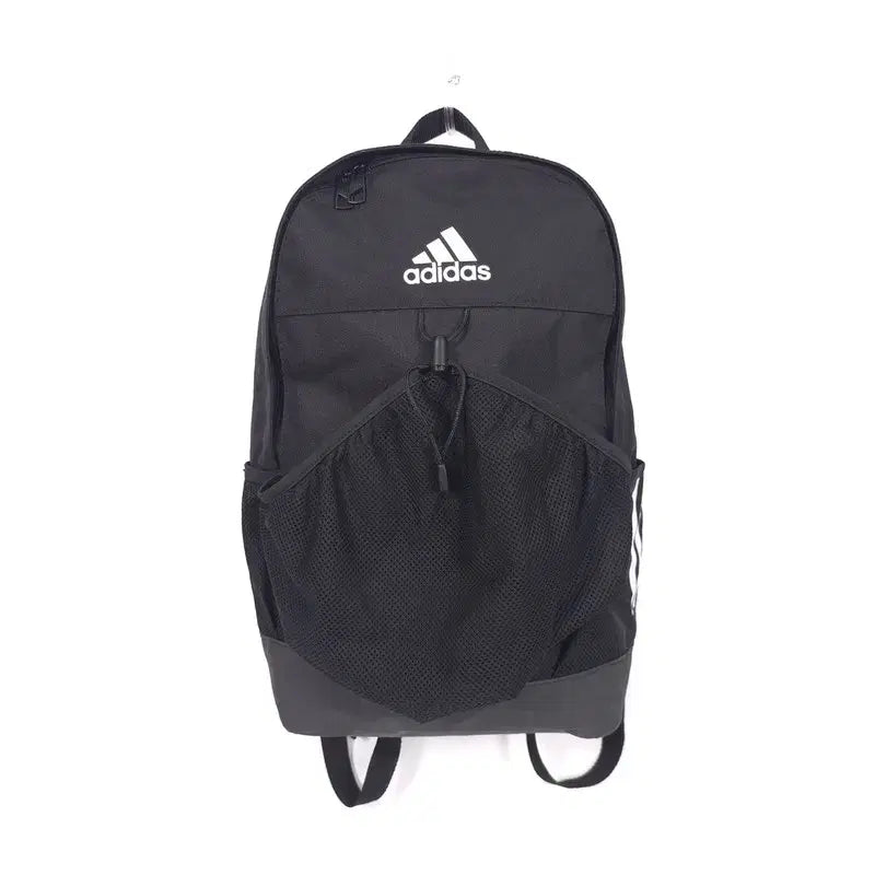 [BUNJANG] Adidas Black Sport Mesh String Backpack / adidas 블랙 스포츠 메쉬 스트링 백팩