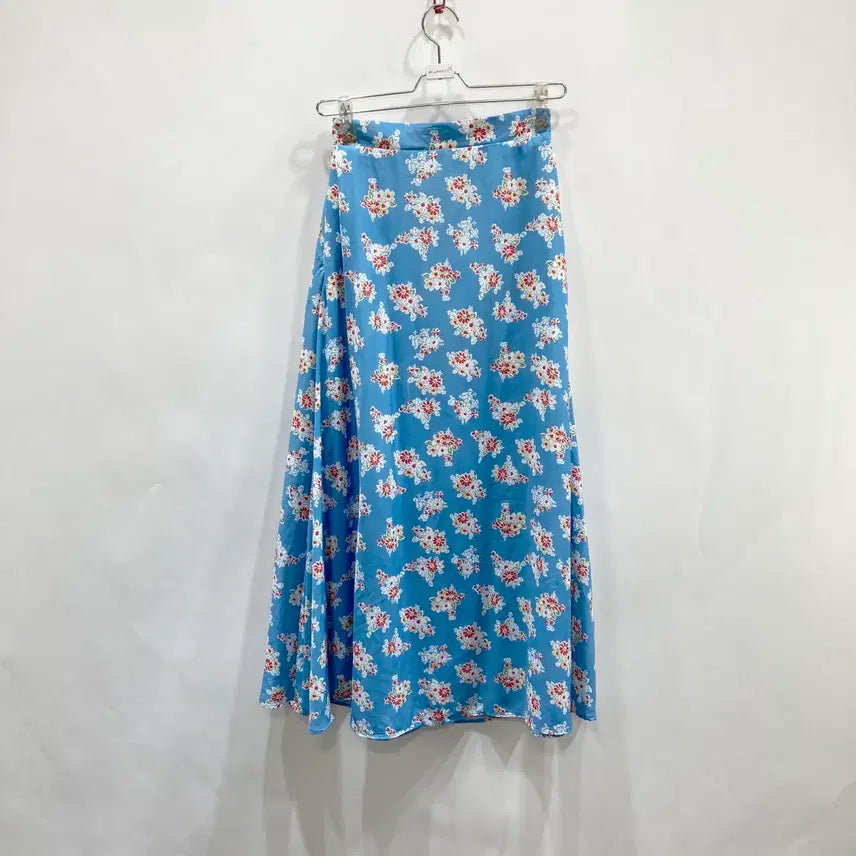 [BUNJANG] Flower Print Back-Banding Long Skirt (Size S) / 플라워 뒷밴딩 롱스커트 S 영구제 중고장터
