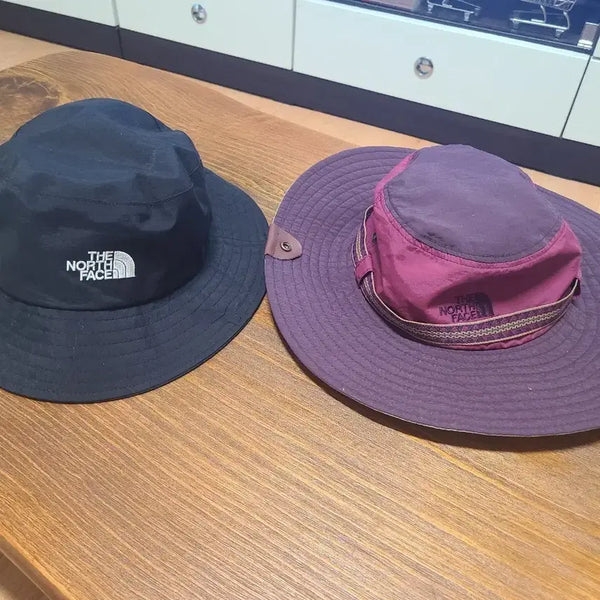 [BUNJANG] The North Face Bucket Hat & Wide Brim Hat Bundle / 노스페이스남녀 모자
