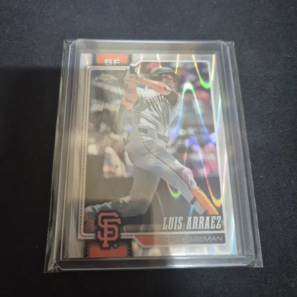 [BUNJANG] San Francisco Giants Luis Arraez Raywave Refractor 2026 Topps Chrome Baseball Card / [MLB]샌프란시스코 자이언츠 루이스 아라에즈 레이웨이브 리프렉터