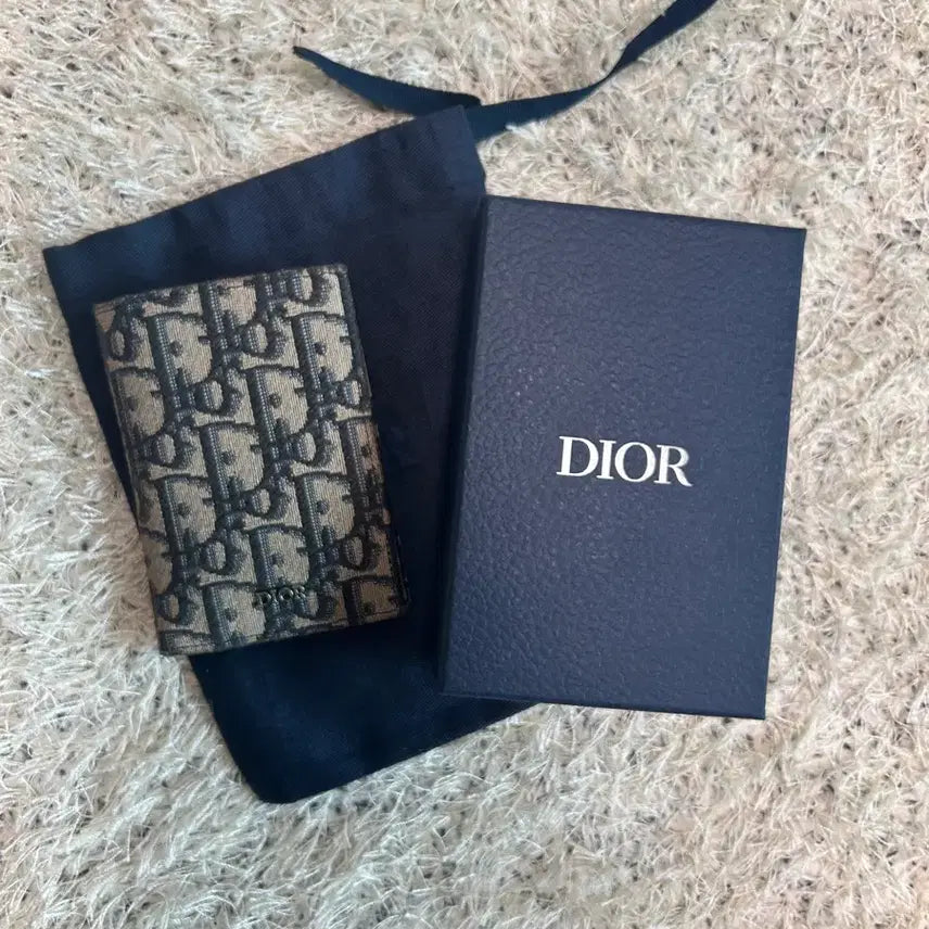 [BUNJANG] Dior Oblique Organizer Beige / [풀구성]디올 오블리크 오거나이저 베이지색