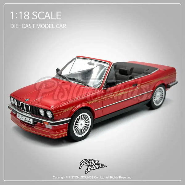 [BUNJANG] MCG 1:18 BMW E30 Alpina C2 2.7 Diecast Model Red / MCG 1:18스케일 BMW E30 ALPINA C2 2.7 알피나 다이캐스트 레드