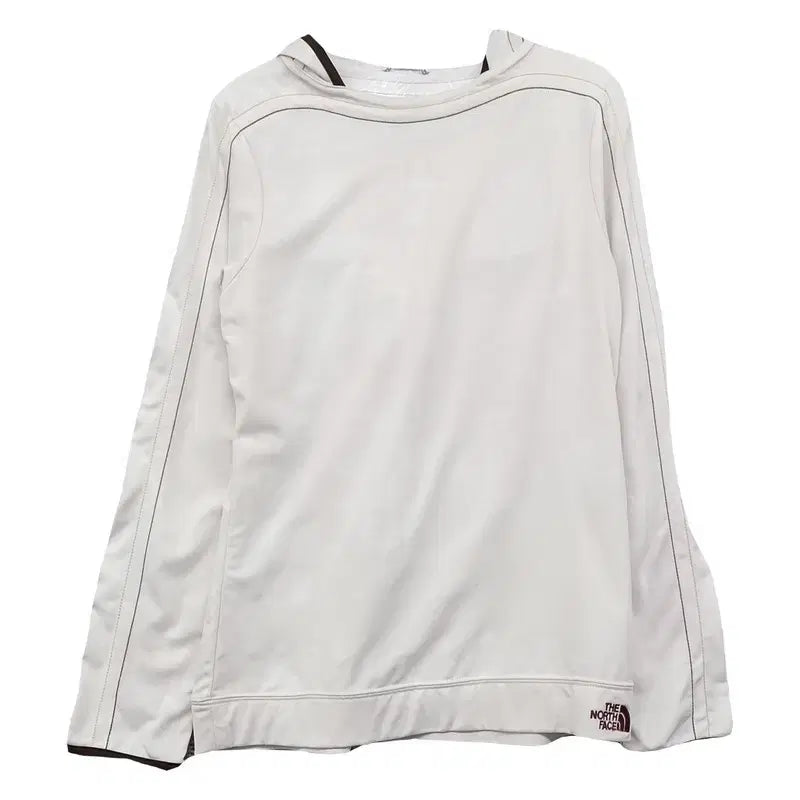 [BUNJANG] The North Face White Functional Hoodie XS / 노스페이스 화이트 기능성 후드티 XS/TP