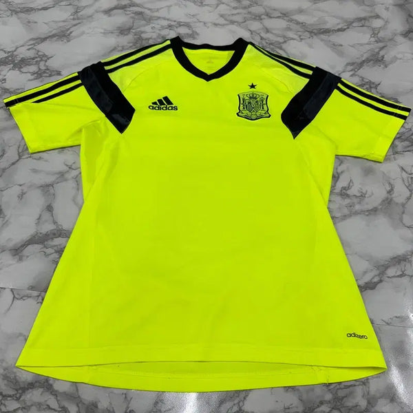 [BUNJANG] Adidas Spain National Team Fluorescent Jersey / [정품/100] 아디다스 스페인 국대 형광 유니폼