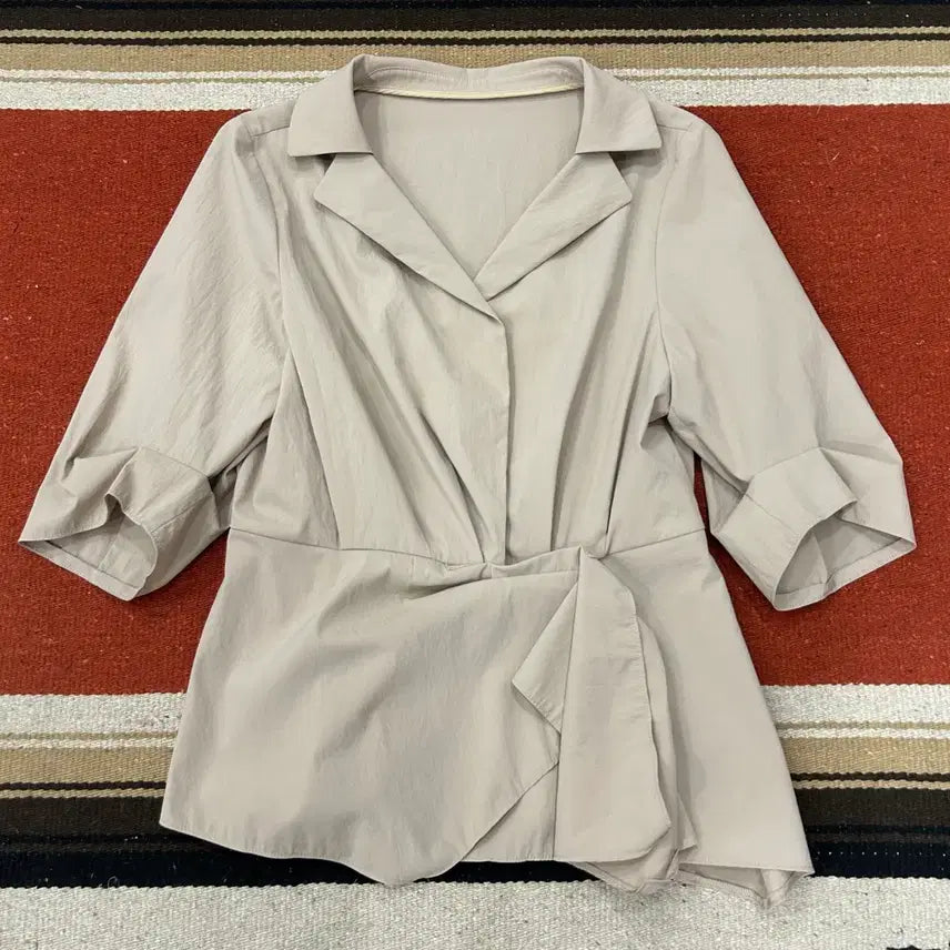 [BUNJANG] MINE Blouse Shirt / 마인 셔츠 블라우스
