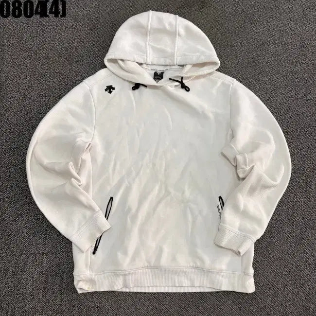 [BUNJANG] Descente White Hoodie Size 100 / 데상트 후드티 흰색 100 0804