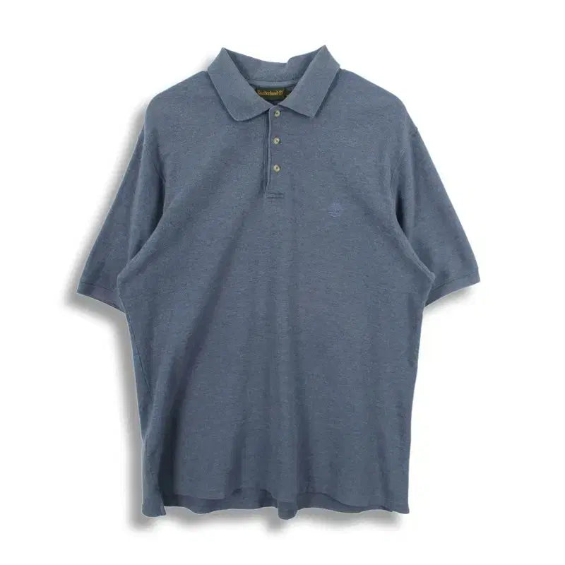 [BUNJANG] Timberland Men's Embroidered Logo Short Sleeve Polo Shirt / 팀버랜드 (MEN - L) 코튼 자수 로고 카라넥 반팔 티셔츠