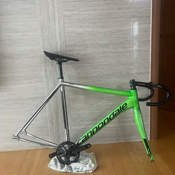 [BUNJANG] Cannondale CAAD10 Frameset + Rotor 3D+ Omnium Crankset / 캐논데일 캐드 10 프레임셋+움니움 크랭크셋