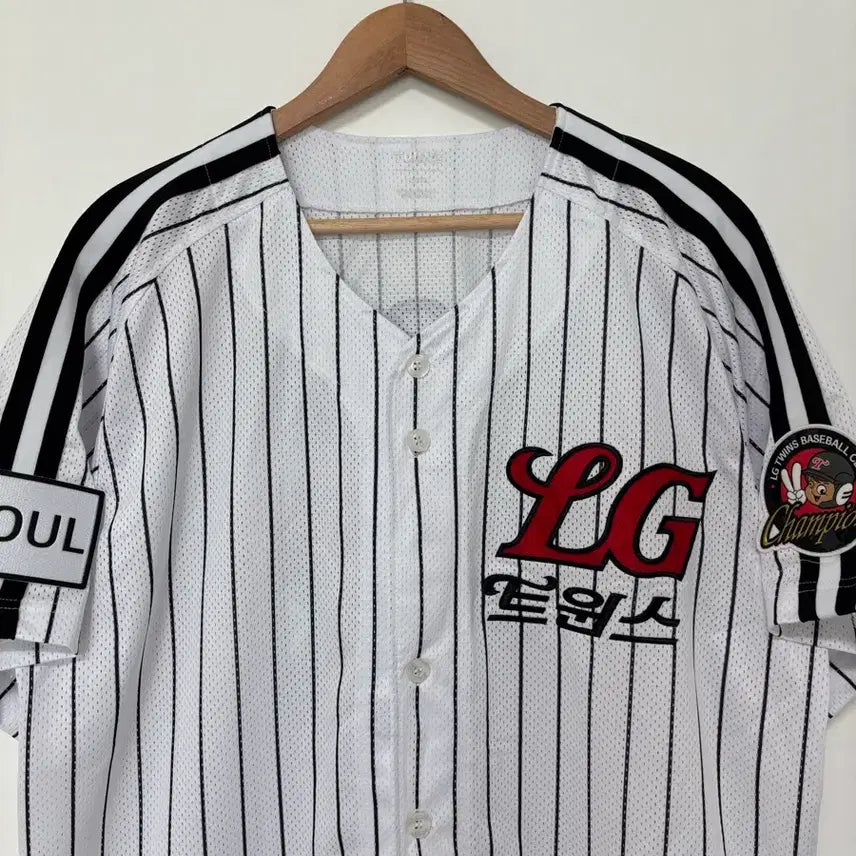 [BUNJANG] LG Twins Baseball Home Uniform (2XL) / LG 트윈스 야구 홈 유니폼