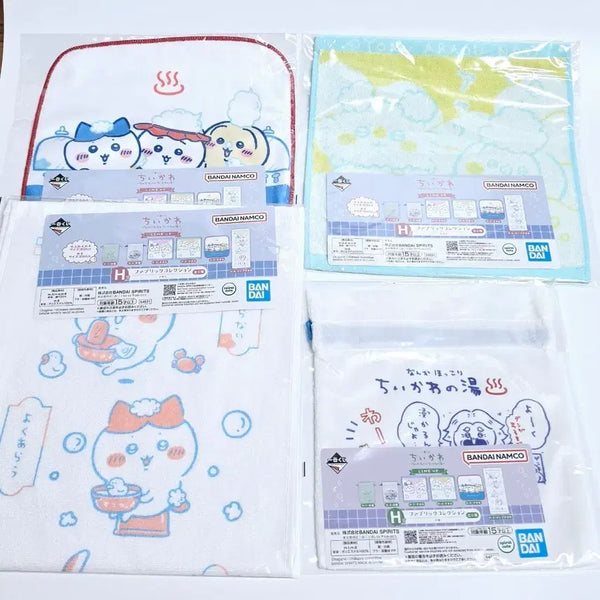 [BUNJANG] Chiikawa Onsen Lottery Prize H - Set of 4 / 치이카와 온천 쿠지 H상 4종