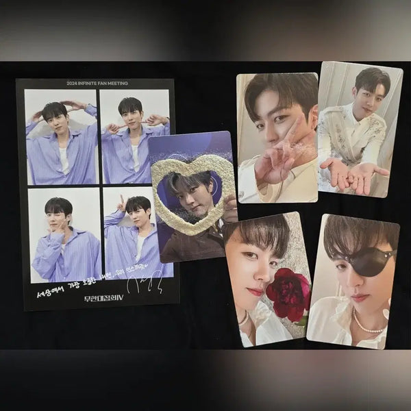 [BUNJANG] INFINITE Sungyeol Photocard & Life Four Cuts Set / 인피니트 이성열 성열 포토카드 인생네컷