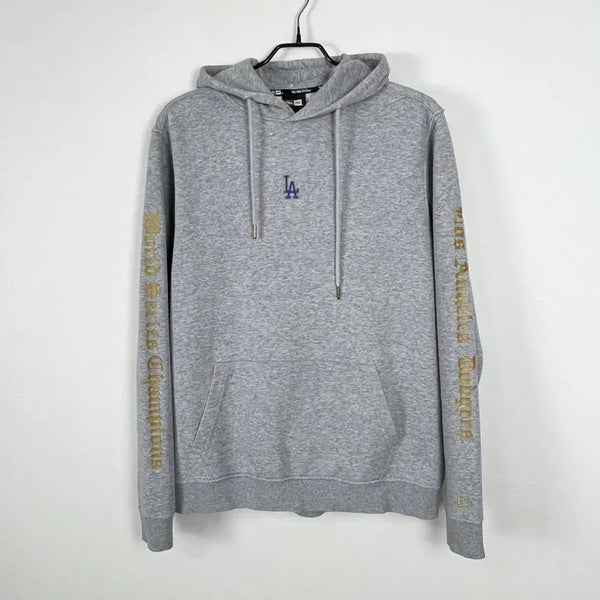 [BUNJANG] New Era Gray Hoodie (L/100) / 뉴에라/후드티 긴팔 티 맨투맨 남L 100/라덴
