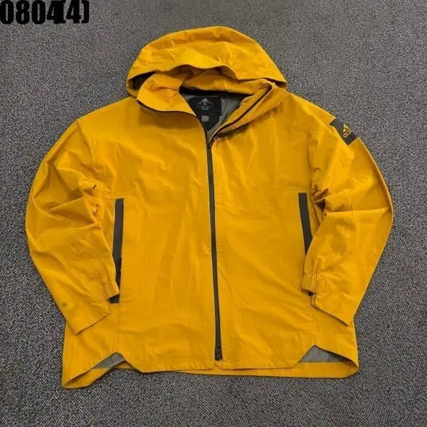 [BUNJANG] Adidas Yellow Windbreaker Jacket M / 아디다스 바람막이 옐로우 M 0804