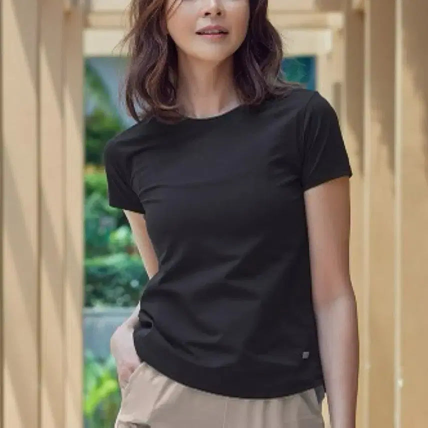 [BUNJANG] STL Black Top and Bottom Set / STL 상의2,  하의2