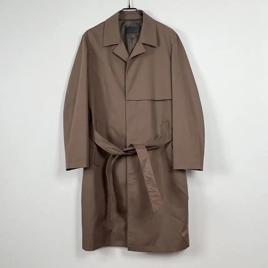 [BUNJANG] Parenheit Brown Cotton Trench Coat L / 파렌하이트/새제품 트렌치 코트 지이크 남100 L/라덴