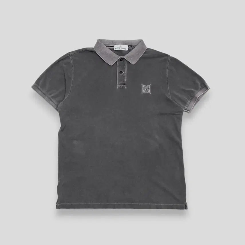 [BUNJANG] Stone Island Short Sleeve Polo Shirt / 스톤아일랜드 반팔 카라티