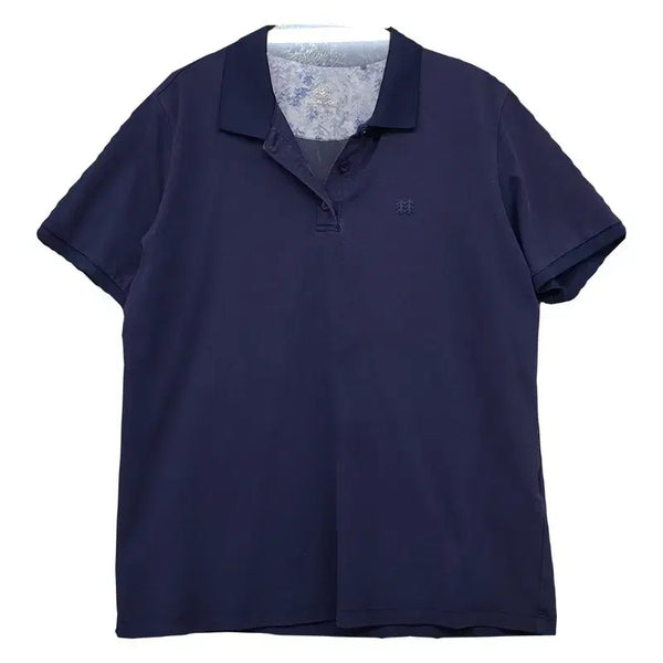 [BUNJANG] Kolon Sport Navy Functional Training Short Sleeve Polo Shirt 95 / 코오롱 네이비 기능성 트레이닝 반팔 카라티 95