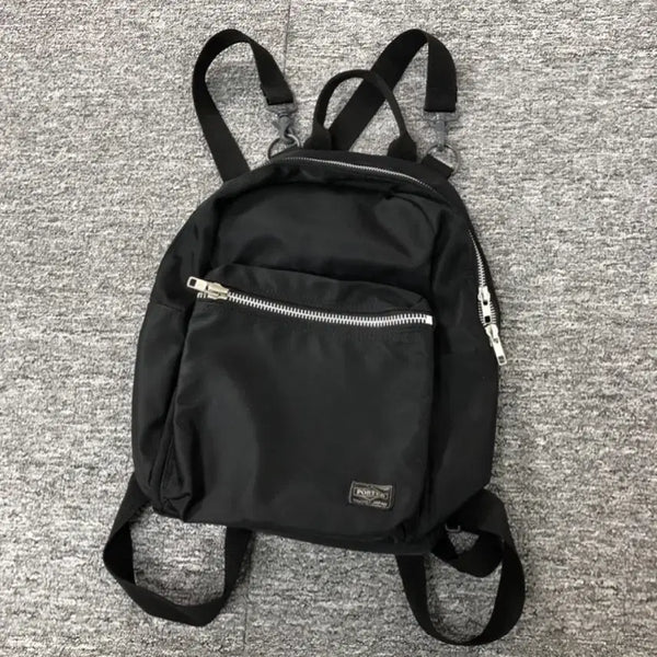 [BUNJANG] Porter Tanker Daypack Backpack Black / 포터 정품 탱커 데이팩 블랙 백팩