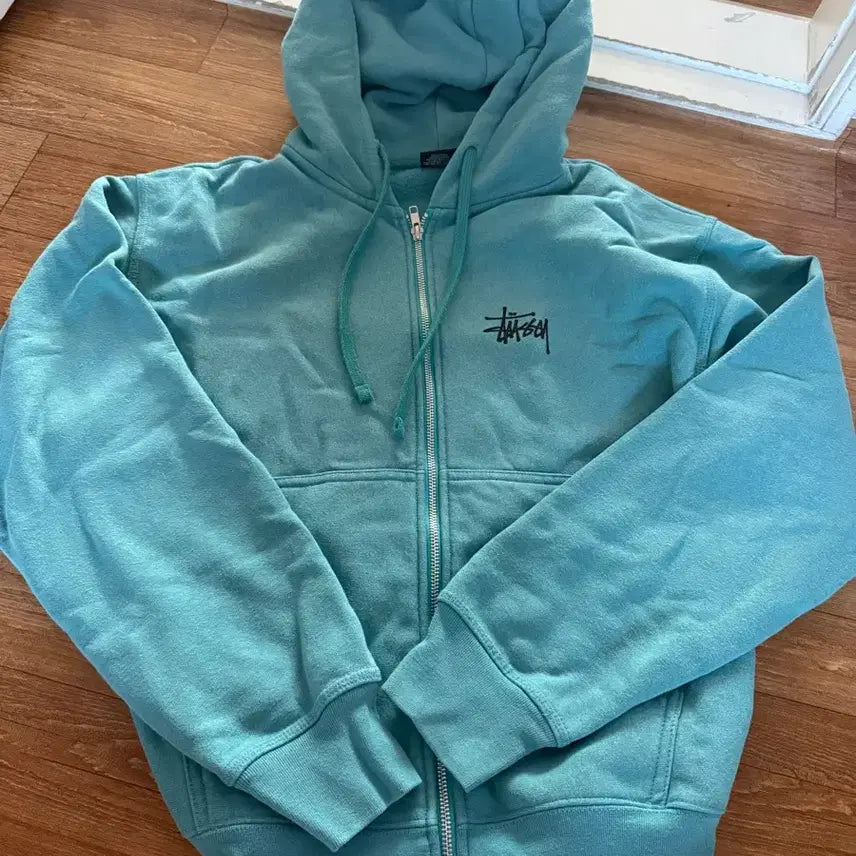 [BUNJANG] Stussy Hooded Zip-Up Sweatshirt / 스투시 후드집업