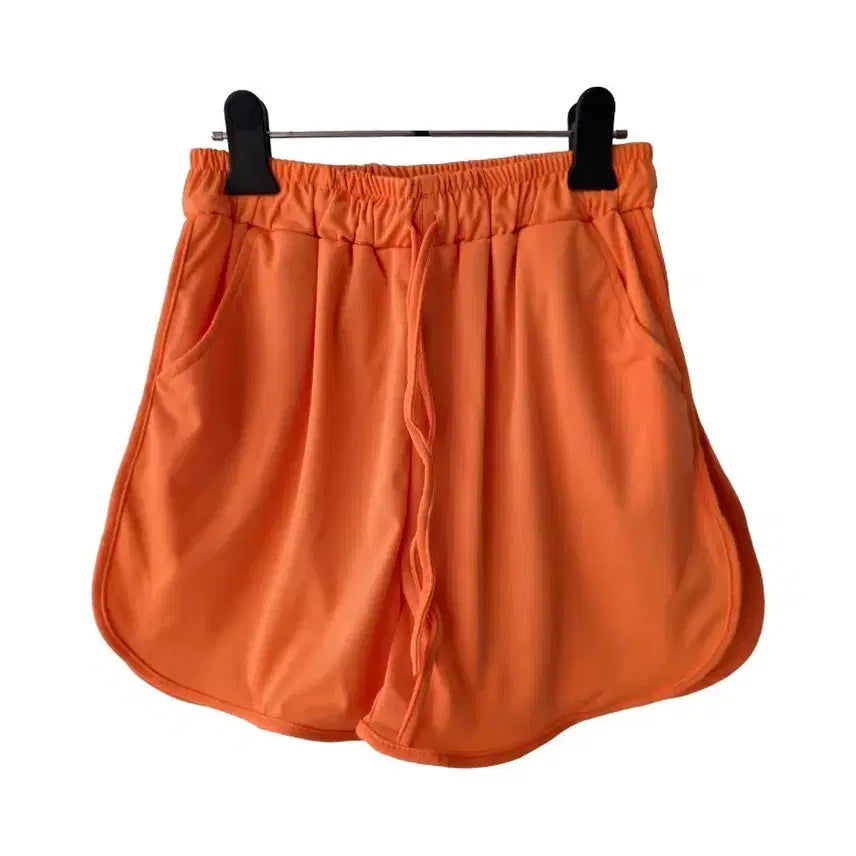 [BUNJANG] Orange String Banding Hot Pants / S/오렌지 밴딩 핫팬츠/새제품